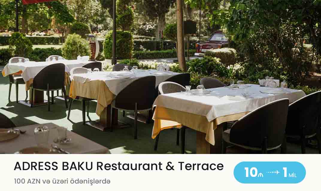 ADRESS BAKU Restaurant & Terrace